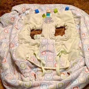 Taggies baby shopping cart cover